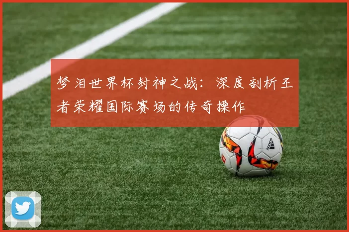 梦泪世界杯封神之战：深度剖析王者荣耀国际赛场的传奇操作