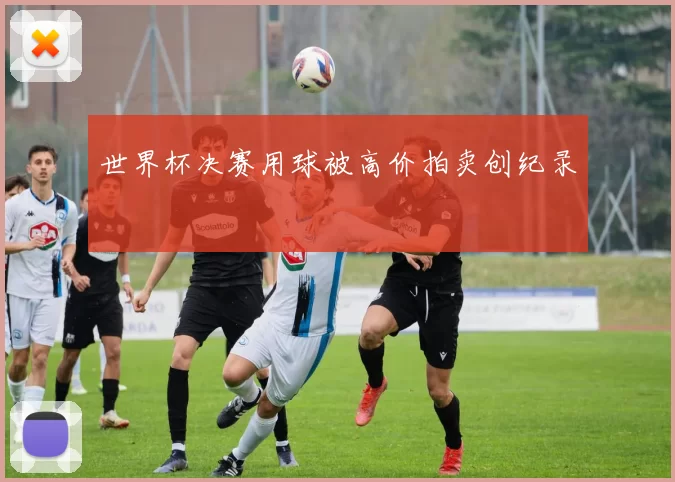 世界杯决赛用球被高价拍卖创纪录