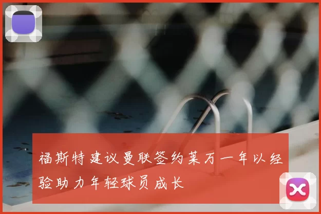 福斯特建议曼联签约莱万一年以经验助力年轻球员成长